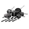 Foodiâ„¢ NeverStickâ„¢ Essential 14-Piece Cookware Set, guaranteed to never stick