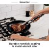 Foodiâ„¢ NeverStickâ„¢ Essential 14-Piece Cookware Set, guaranteed to never stick